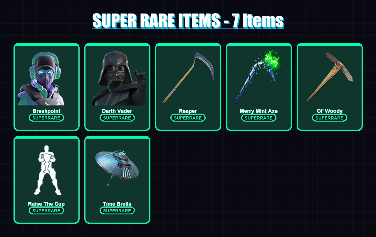 [PC/PSN] | Breakpoint | Darth Vader | Galaxy Scout | Fusion | Era | 227 skin | 242 pickaxe | 155 emote | 183 glider | Lv2464 — Fortnite account