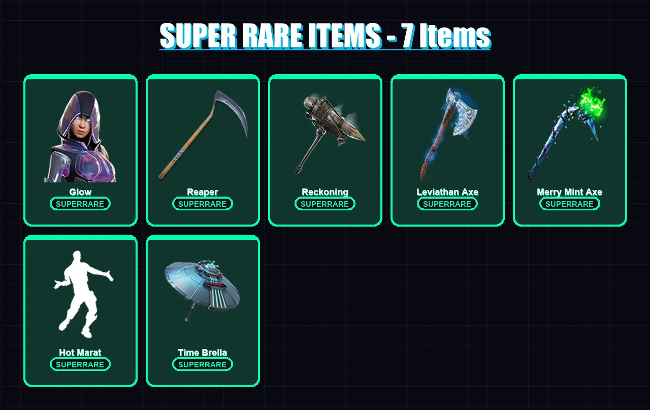 [PC/XBOX/PSN] | Glow | Vendetta | Joey | Spire Assassin | Kymera | 184 skin | 198 pickaxe | 167 emote | 151 glider | Lv2606