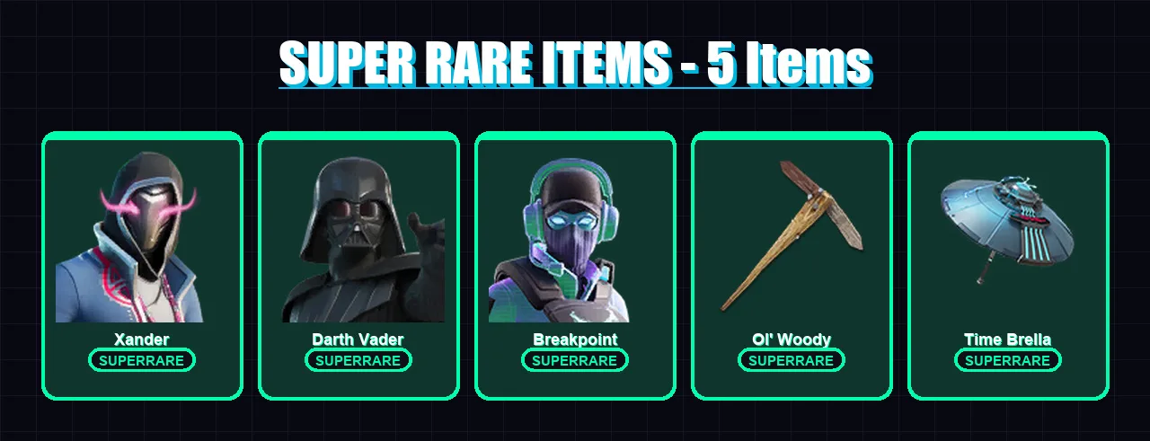 [PC/PSN] | Xander | Darth Vader | Breakpoint | Valeria | Peter Griffin | 178 skin | 200 pickaxe | 136 emote | 149 glider | Lv2916
