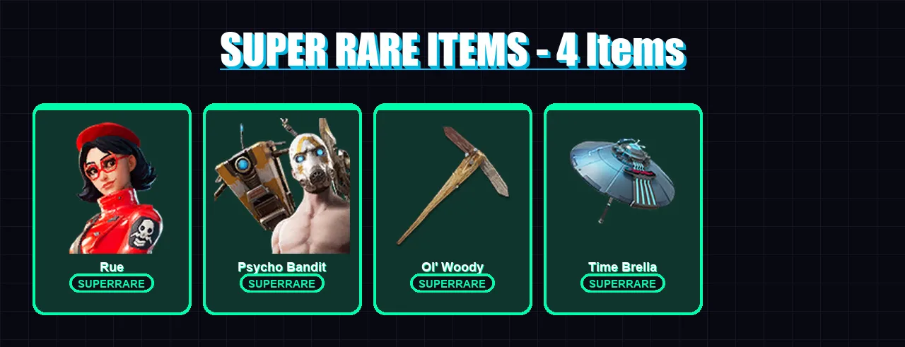 [PC/XBOX/PSN] | Rue | Psycho Bandit | Valeria | Spectra Knight | Eternal Knight | 238 skin | 282 pickaxe | 198 emote | 176 glider | Lv3390