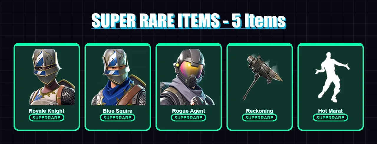 [PS4/PS5/XBOX/PC] | Royale Knight | Blue Squire | Rogue Agent | Zenith | Mandalorian | 39 skin | 45 pickaxe | 37 emote | 53 glider | Lv755