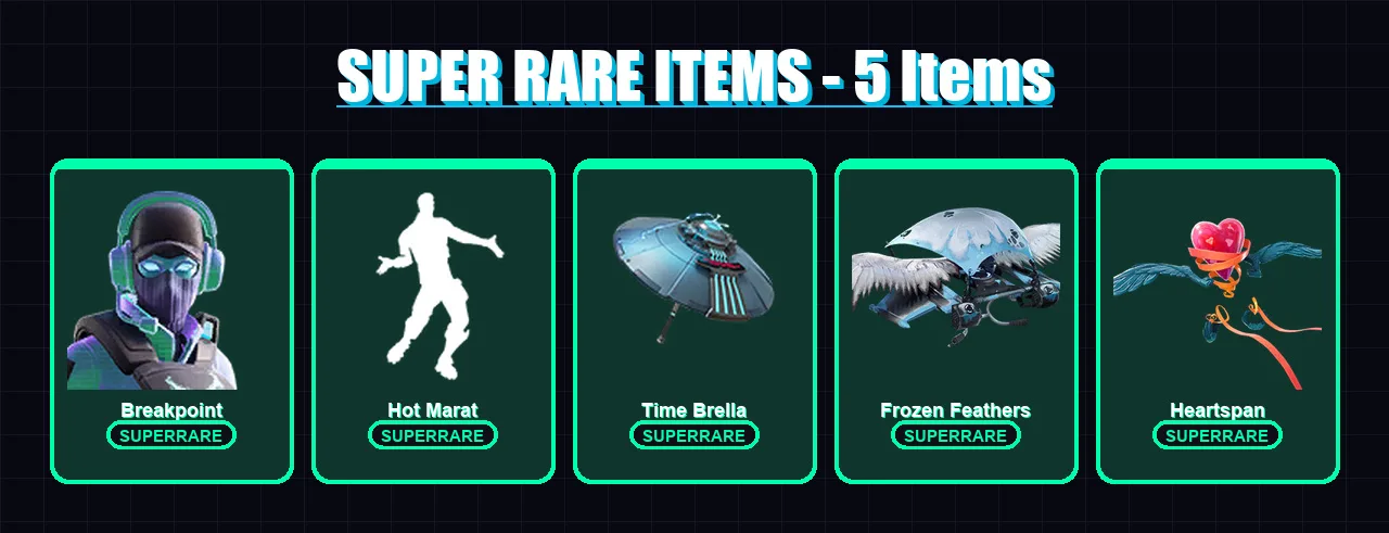 [PS4/PS5/XBOX/PC] | Breakpoint | Zenith | Rox | Lynx | Raven | 47 skin | 59 pickaxe | 77 emote | 63 glider | Lv904