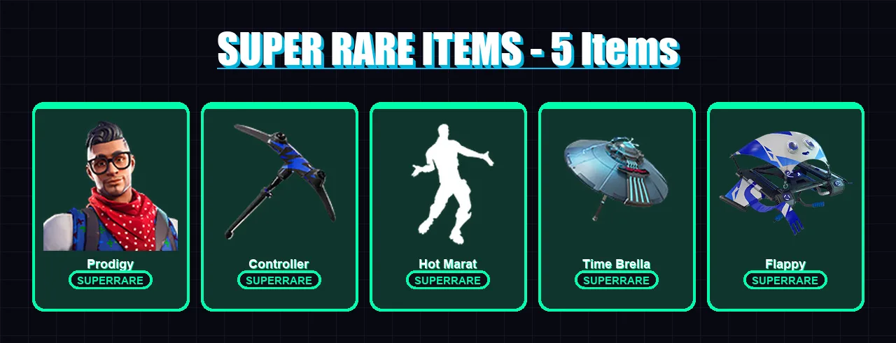 [PS4/PS5/XBOX/PC] | Prodigy | Fade | Deadpool | Blackheart | Gear Specialist Maya | 29 skin | 31 pickaxe | 53 emote | 37 glider | Lv561
