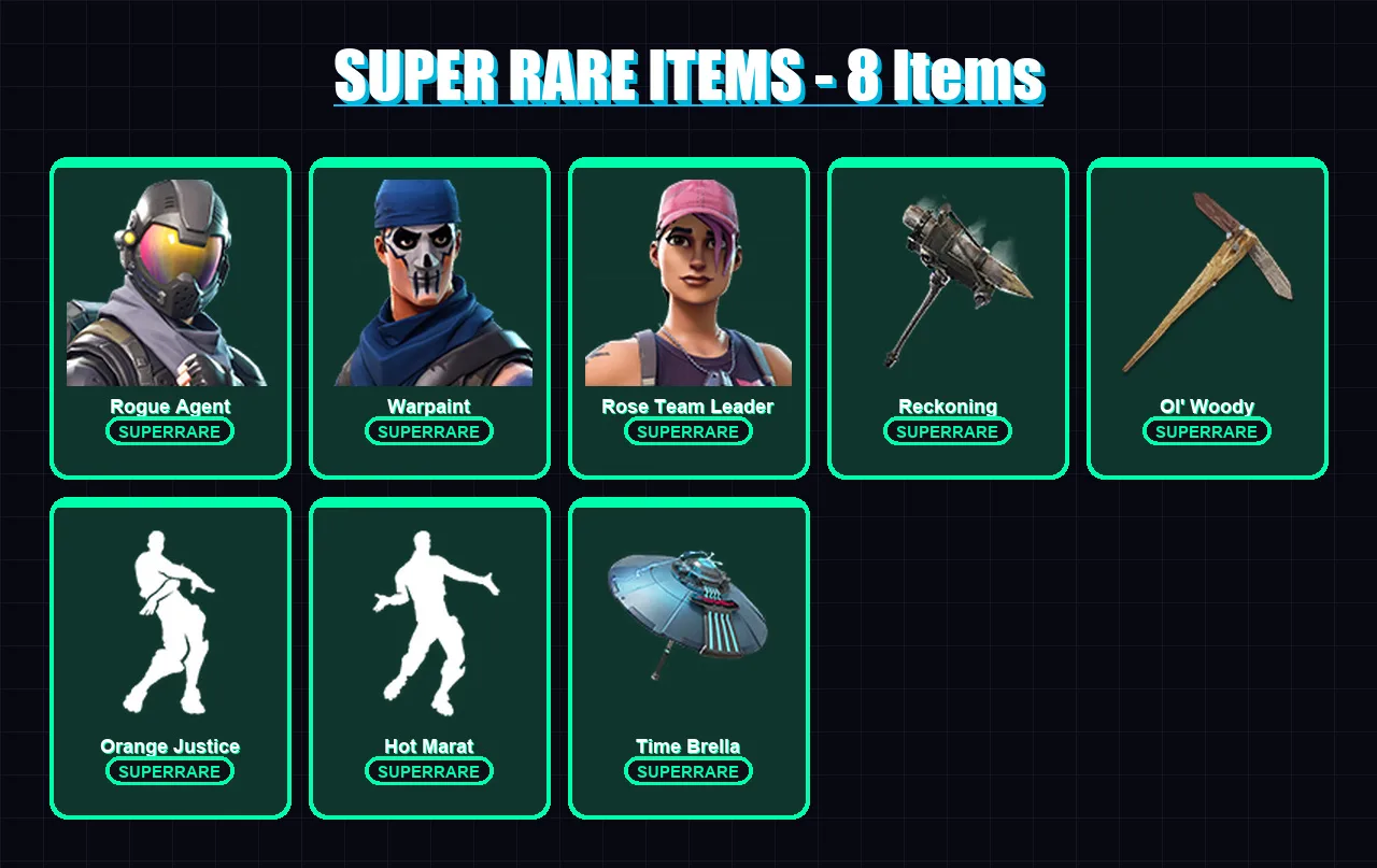 [PC/XBOX/PSN] | Omega | Midas | Drift | Rogue Agent | Warpaint | 120 skin | 183 pickaxe | 149 emote | 174 glider | Lv2533