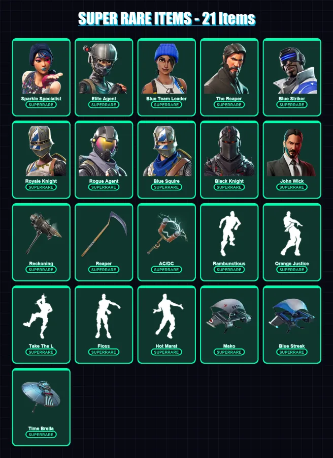 [PS4/PS5/XBOX/PC] | Sparkle Specialist | Elite Agent | Blue Team Leader | 114 skin | Lv1607