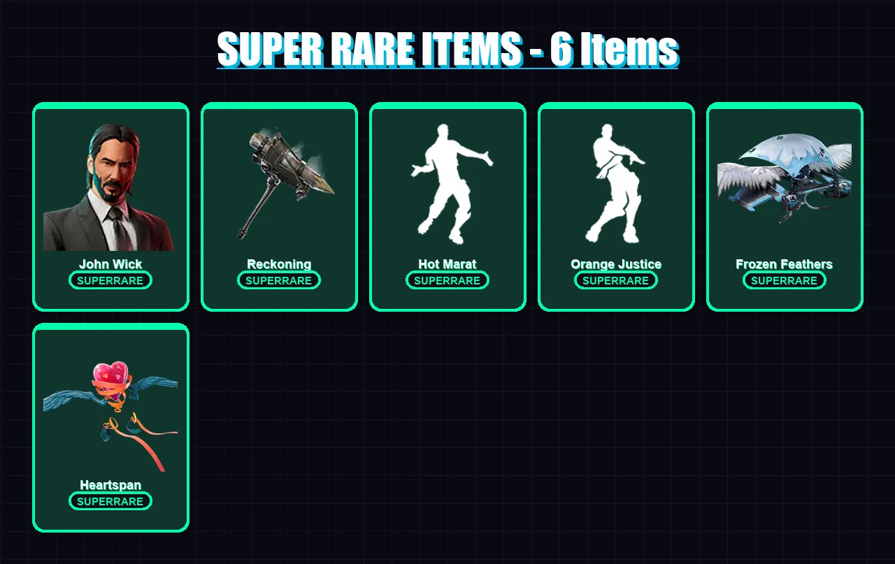 [PC/XBOX/PSN] | John Wick | Drift | Molten Battle Hound | The Ice Queen | Magnus | 102 skin | 56 pickaxe | 128 emote | 64 glider | Lv680 — Fortnite account