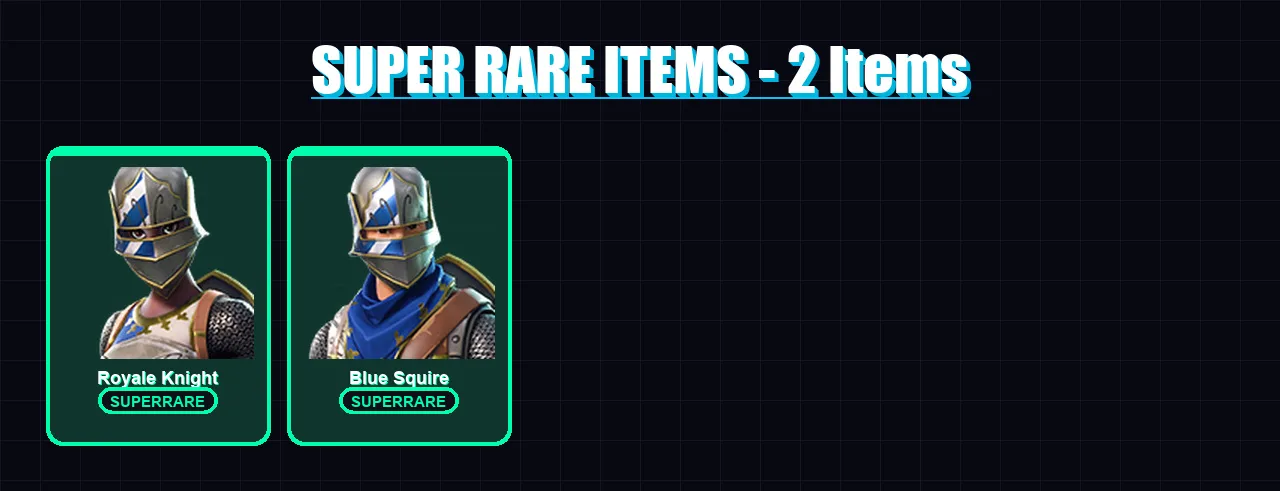 [PS4/PS5/XBOX/PC] | Royale Knight | Blue Squire | Mandalorian | Predator | Menace | 15 skin | 52 pickaxe | 24 emote | 43 glider | Lv676