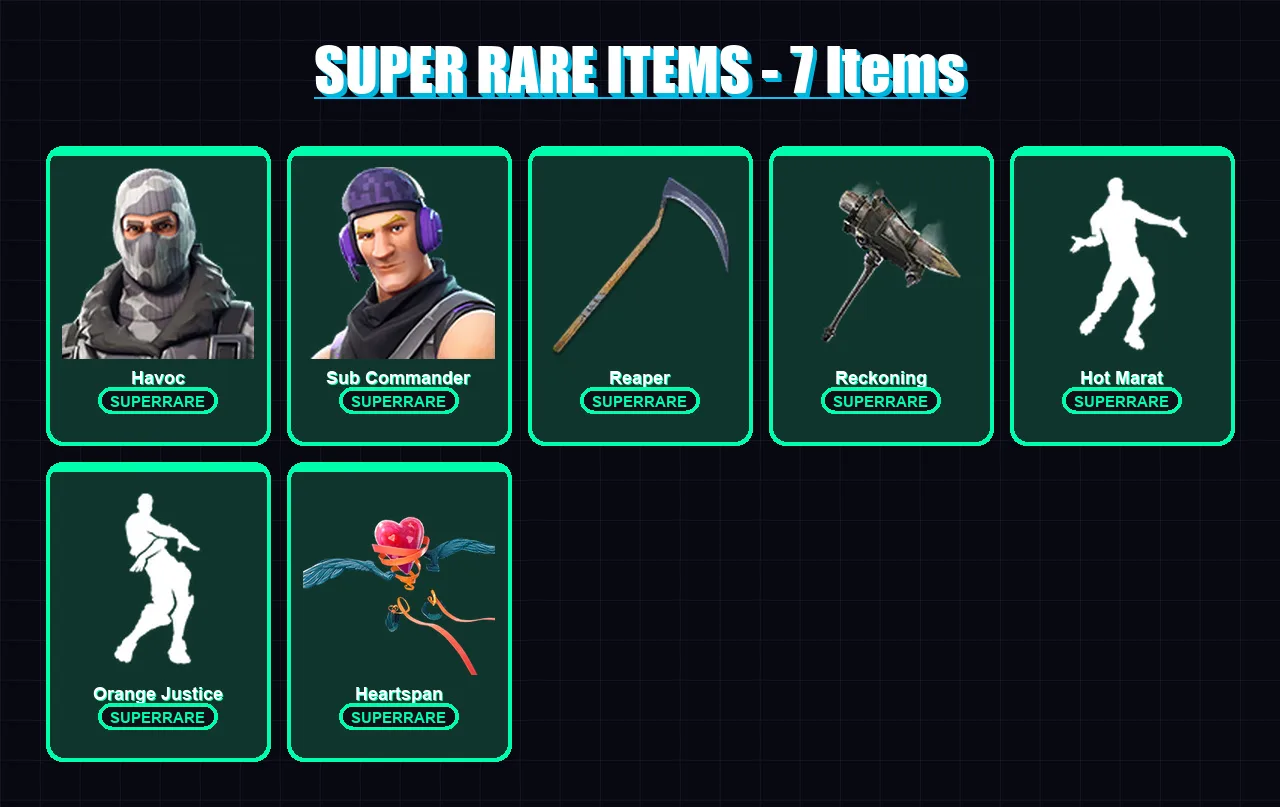 [PC/XBOX/PSN] | Havoc | Sub Commander | Hybrid | Zenith | Lynx | 40 skin | 35 pickaxe | 48 emote | 44 glider | Lv774 — Fortnite account