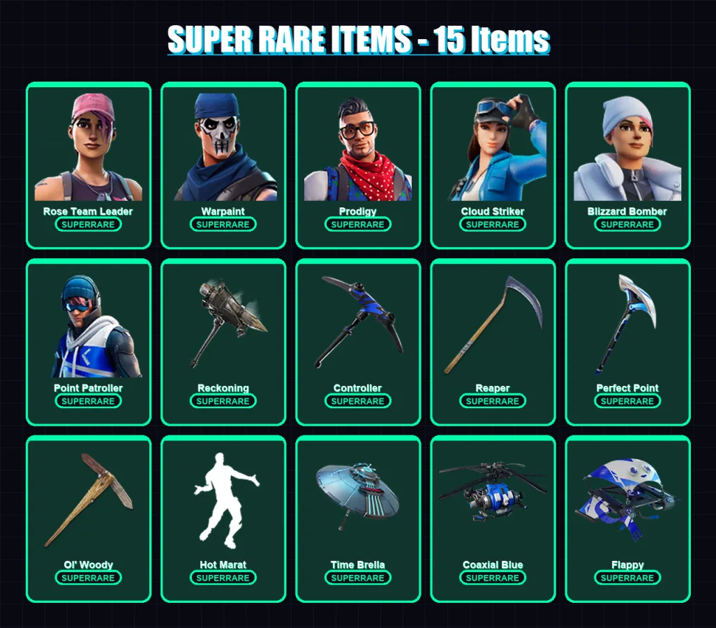 [PS4/PS5/XBOX/PC] | Rose Team Leader | Lara Croft | Jules | Drift | Midas | 165 skin | 175 pickaxe | 143 emote | 169 glider | Lv2310 — Fortnite account