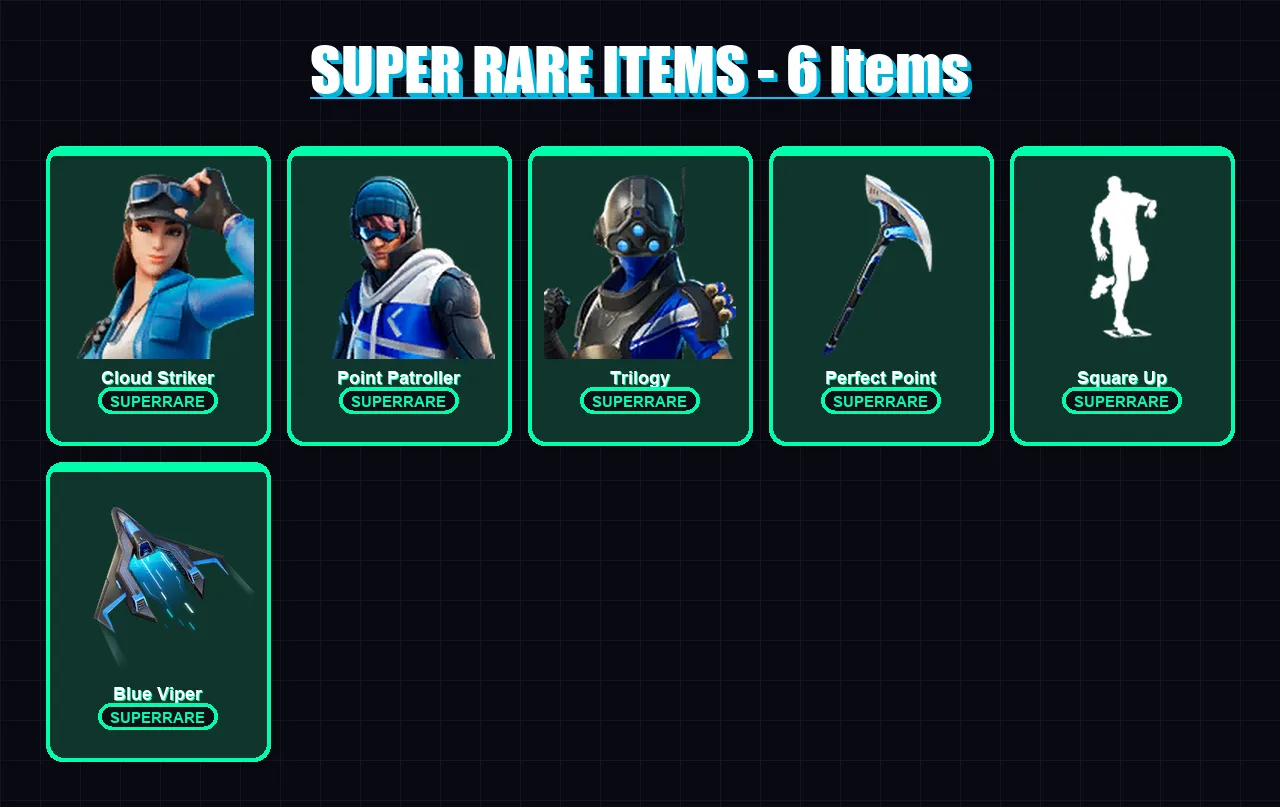 [PC/XBOX/PSN] | Lara Croft | Cloud Striker | Point Patroller | Trilogy | Raz | 41 skin | 62 pickaxe | 66 emote | 43 glider | Lv683