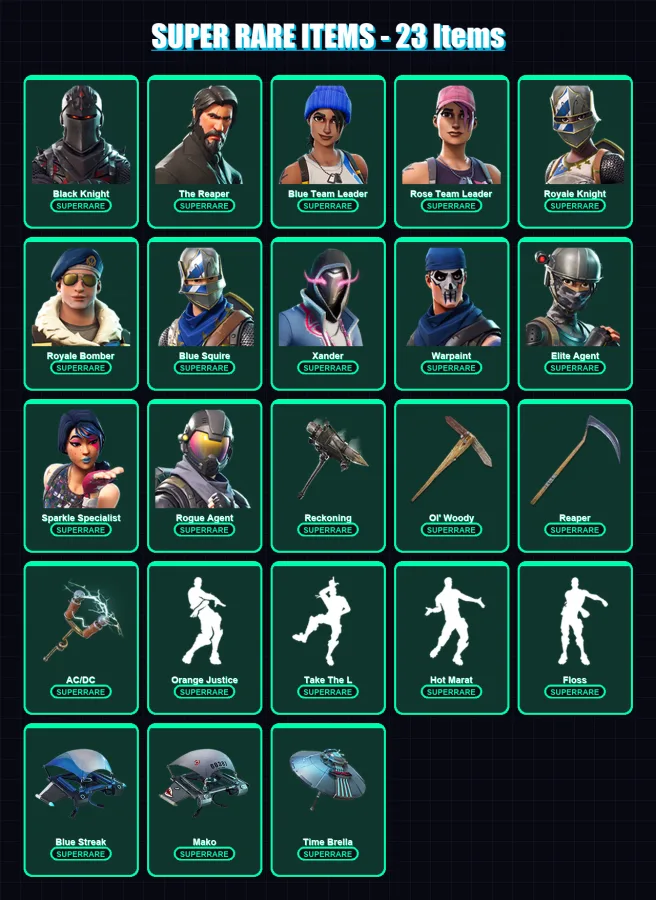 [PC/XBOX/PSN] | Black Knight | The Reaper | Blue Team Leader | 131 skin | Lv1388