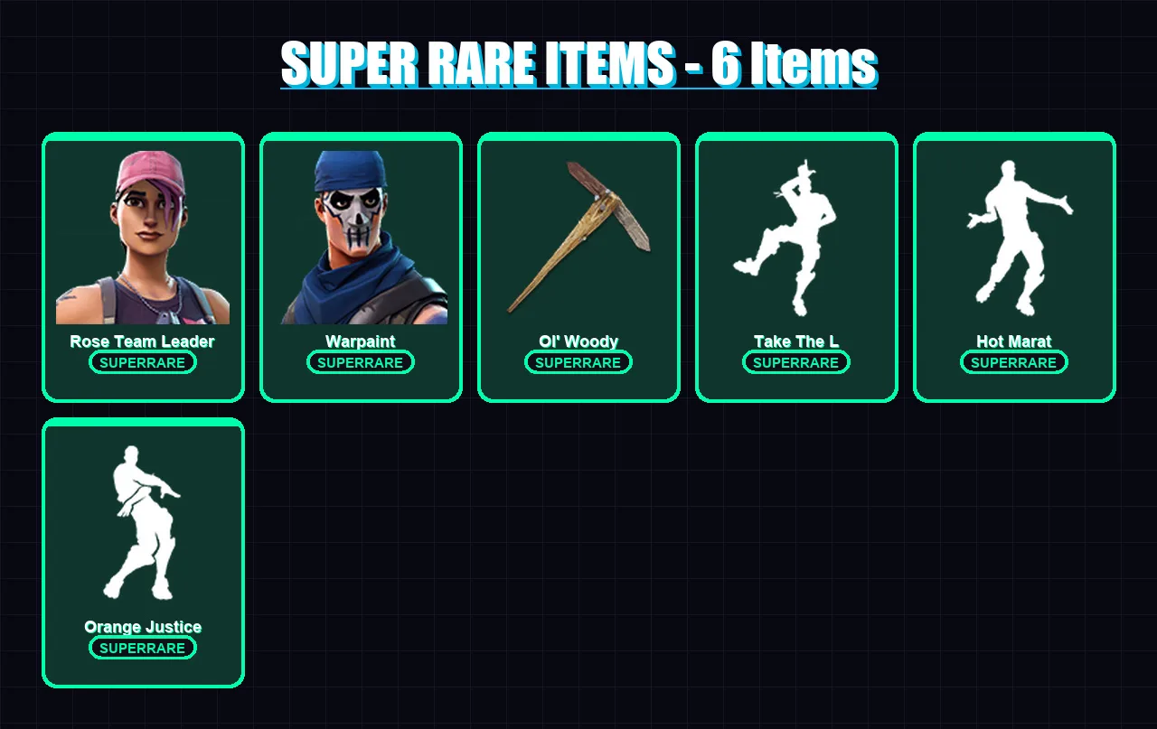 [PC/PSN] | Rose Team Leader | Warpaint | Gear Specialist Maya | Midas | Dark Voyager | 30 skin | 60 pickaxe | 48 emote | 56 glider | Lv832 — Fortnite account