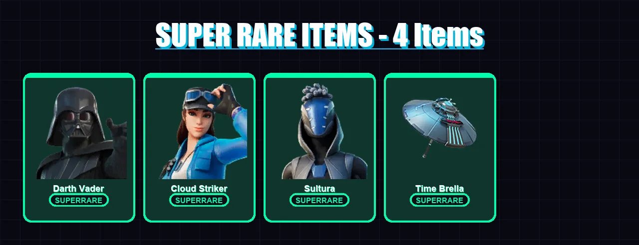 [PC/XBOX/PSN] | Darth Vader | Cloud Striker | Sultura | Peter Griffin | Mizuki | 76 skin | 101 pickaxe | 74 emote | 81 glider | Lv1006 — Fortnite account