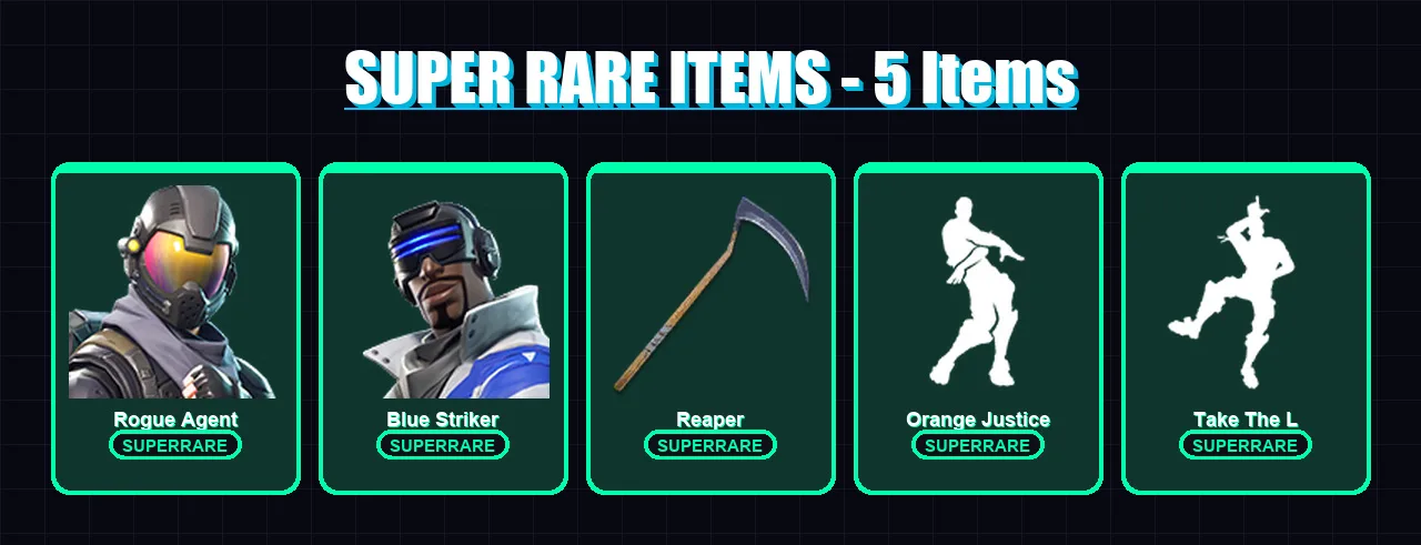 [PC/XBOX/PSN] | Rogue Agent | Blue Striker | Zenith | Drift | Fusion | 41 skin | 30 pickaxe | 29 emote | 28 glider | Lv436 — Fortnite account