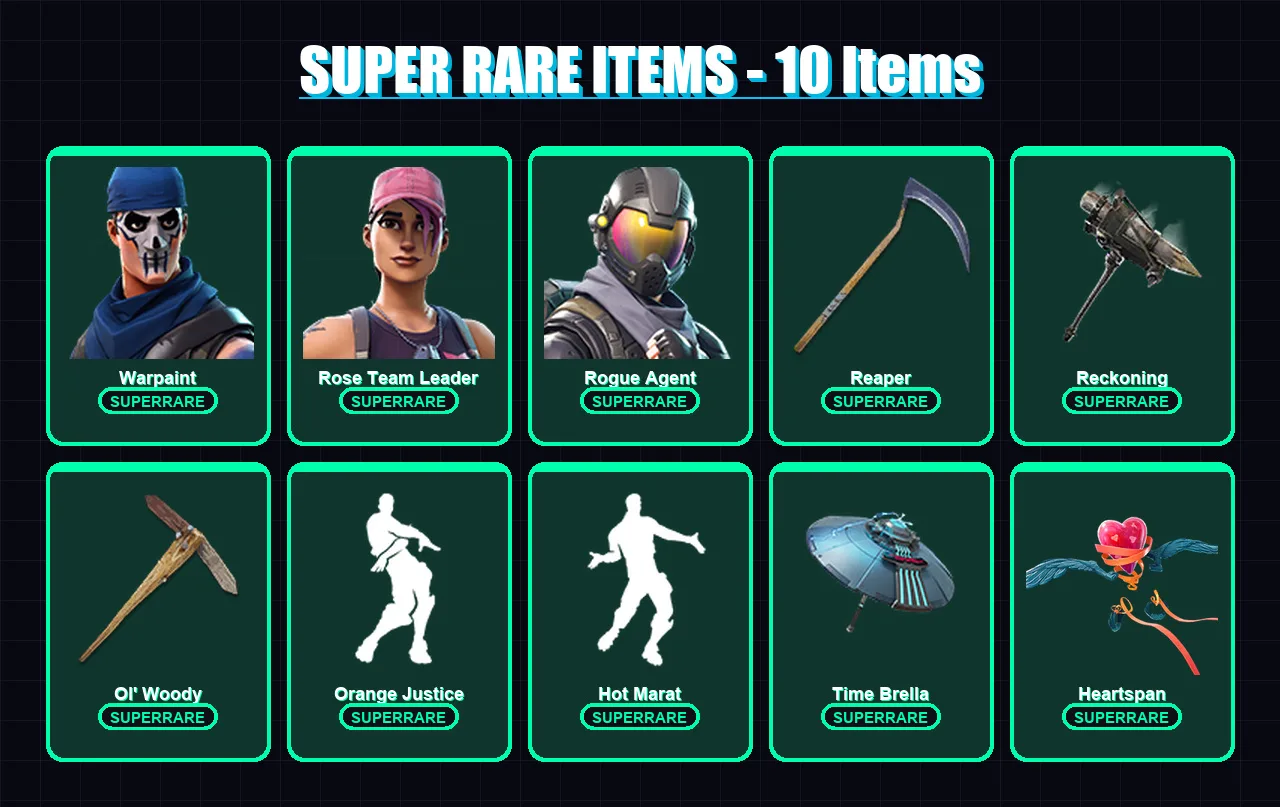 [PC/XBOX/PSN] | Warpaint | Rose Team Leader | Rogue Agent | Gear Specialist Maya | Calamity | 130 skin | 120 pickaxe | 93 emote | 90 glider | Lv1121 — Fortnite account