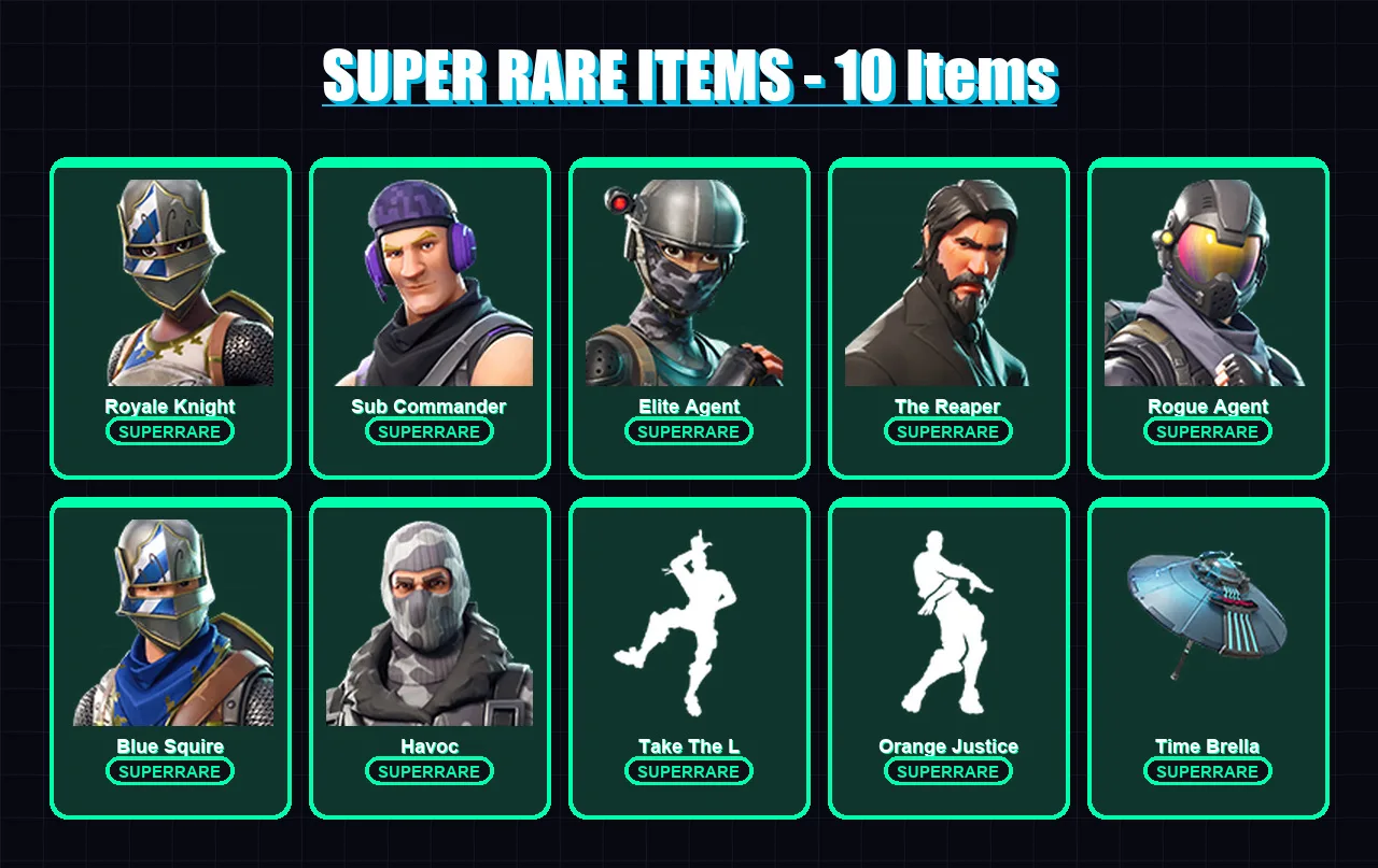 [PC/XBOX/PSN] | Royale Knight | Sub Commander | Elite Agent | The Reaper | Rogue Agent | 22 skin | 20 pickaxe | 22 emote | 23 glider | Lv522 — Fortnite account