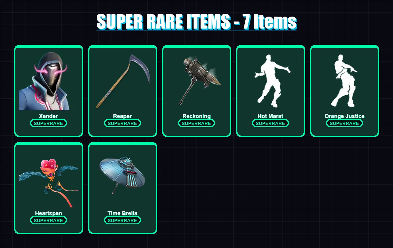 [PC/PSN] | Xander | The Ice King | Luxe | Hybrid | Ragnarok | 60 skin | 86 pickaxe | 73 emote | 87 glider | Lv1286