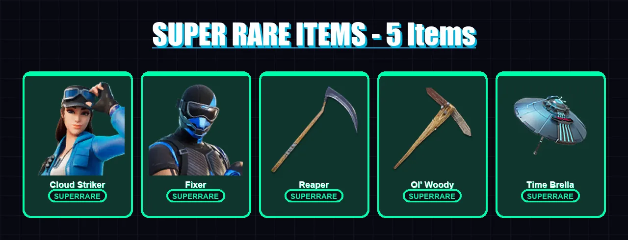 [PC/XBOX/PSN] | Cloud Striker | Fixer | The Origin | The Cube Queen | Spectra Knight | 272 skin | 313 pickaxe | 235 emote | 212 glider | Lv3880