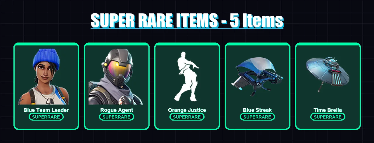 [PS4/PS5/XBOX/PC] | Blue Team Leader | Rogue Agent | Carbide | Omegarok | Spectra Knight | 24 skin | 68 pickaxe | 49 emote | 60 glider | Lv937