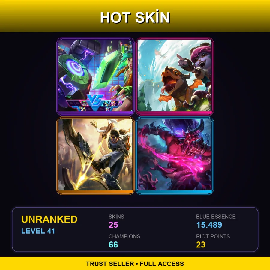 EUNE | Lv41 | Unranked | 25 Skin | 66 Champ — Worlds 2015 Kalista