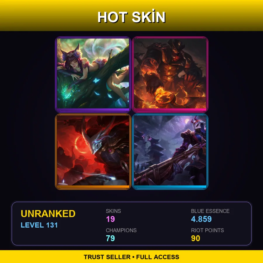 LAS | Lv131 | Unranked | 19 Skin | 79 Champ — Ice Drake Shyvana