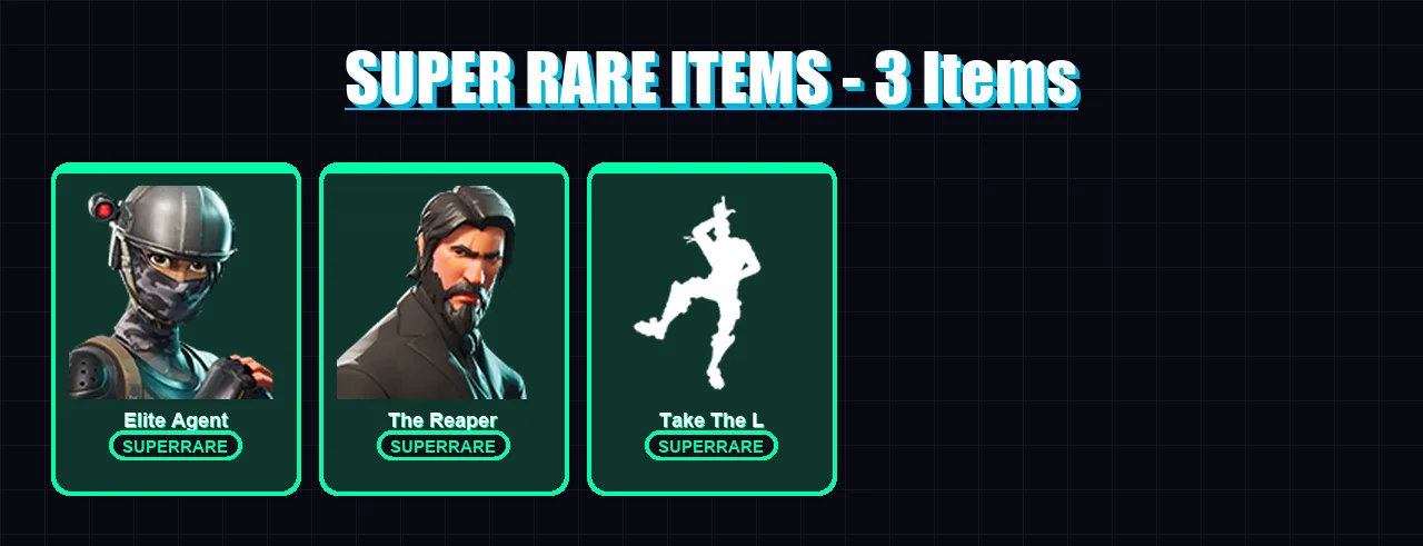 [PC/XBOX/PSN] | Elite Agent | The Reaper | Dark Voyager | Rex | Rust Lord | 8 skin | 6 pickaxe | 15 emote | 11 glider | Lv202