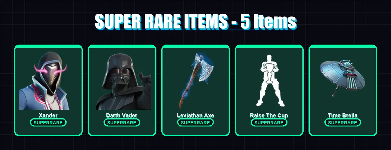 [PC/XBOX] | Xander | Darth Vader | Eternal Knight | Kymera | Spectra Knight | 202 skin | 227 pickaxe | 181 emote | 194 glider | Lv2816
