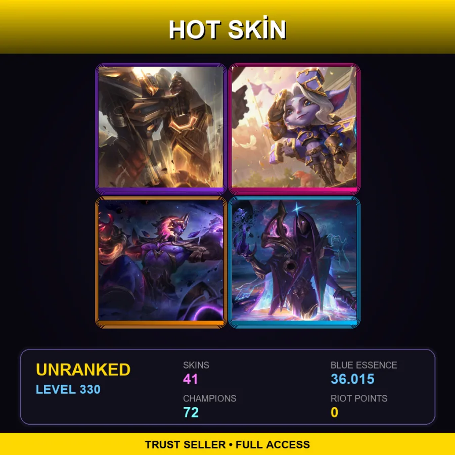 ME | Lv330 | Unranked | 41 Skin | 72 Champ — Star Guardian Sona