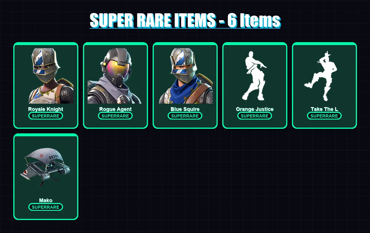 [PS4/PS5/XBOX/PC] | Royale Knight | Rogue Agent | Blue Squire | Carbide | Dark Voyager | 12 skin | 17 pickaxe | 19 emote | 21 glider | Lv328 — Fortnite account