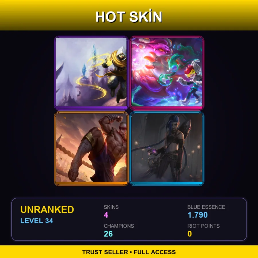 EUNE | Lv34 | Unranked | 4 Skin | 26 Champ — Shadow Prince Malzahar