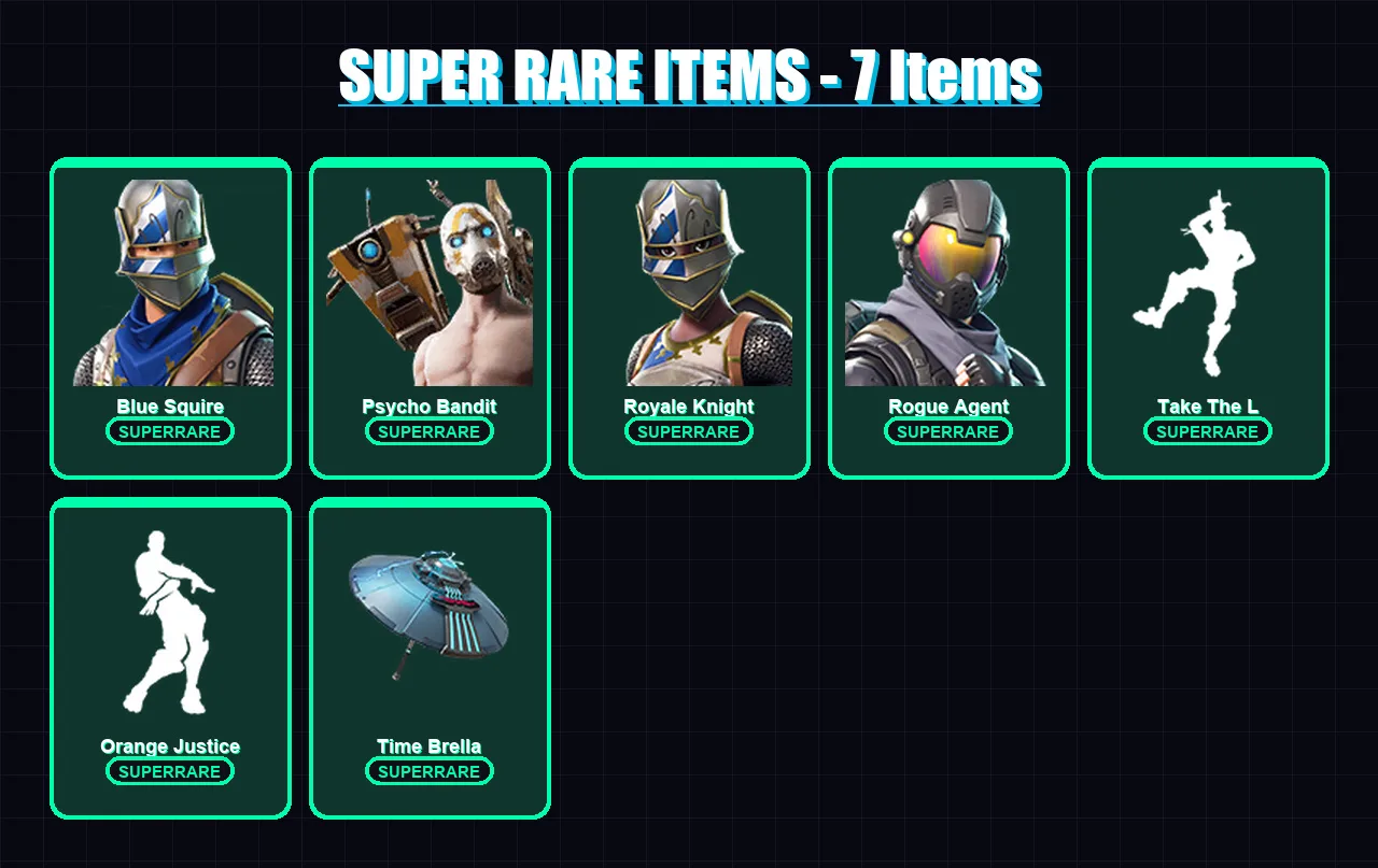 [PC/PSN] | Blue Squire | Psycho Bandit | Royale Knight | Rogue Agent | Carbide | 26 skin | 35 pickaxe | 41 emote | 36 glider | Lv503