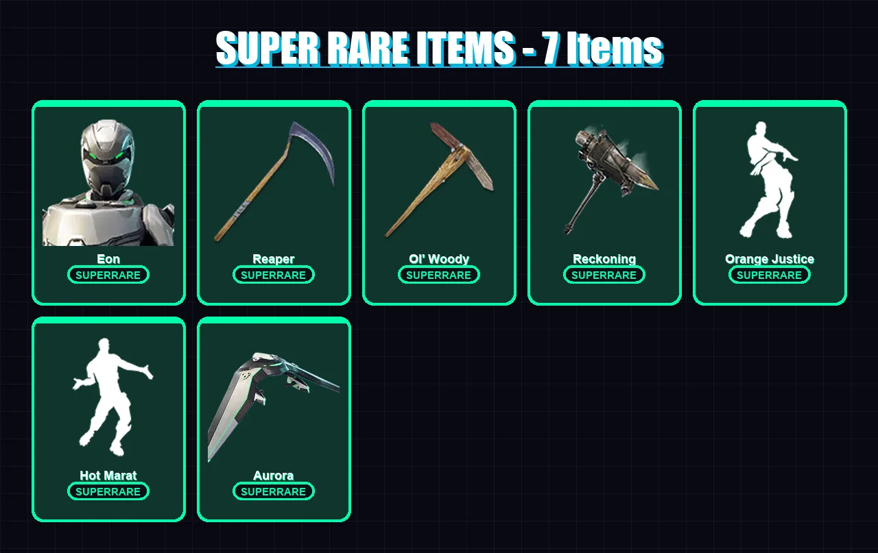 [PC/XBOX/PSN] | Eon | Battle Hound | Hybrid | Carbide | Lynx | 49 skin | 38 pickaxe | 56 emote | 32 glider | Lv355