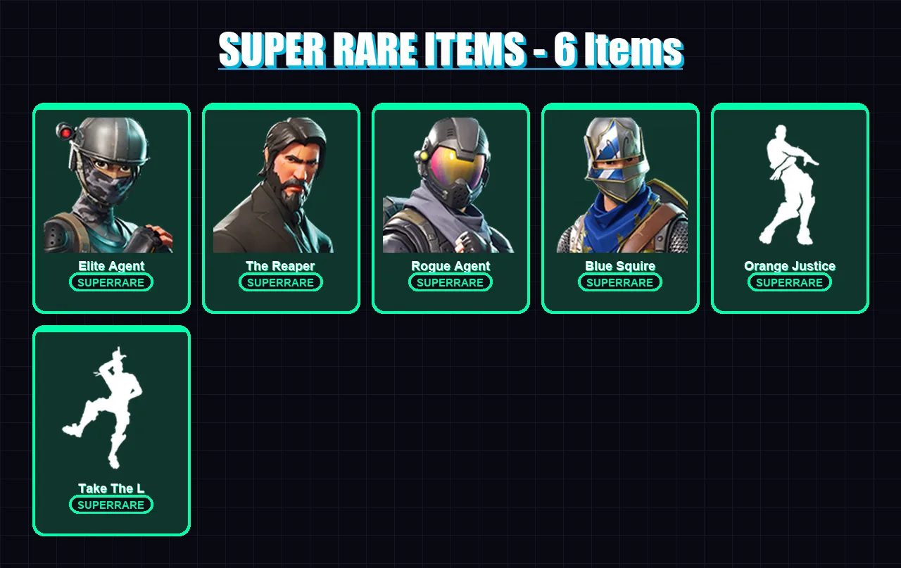 [PC/XBOX/PSN] | Elite Agent | The Reaper | Rogue Agent | Blue Squire | Gear Specialist Maya | 23 skin | 16 pickaxe | 35 emote | 22 glider | Lv293