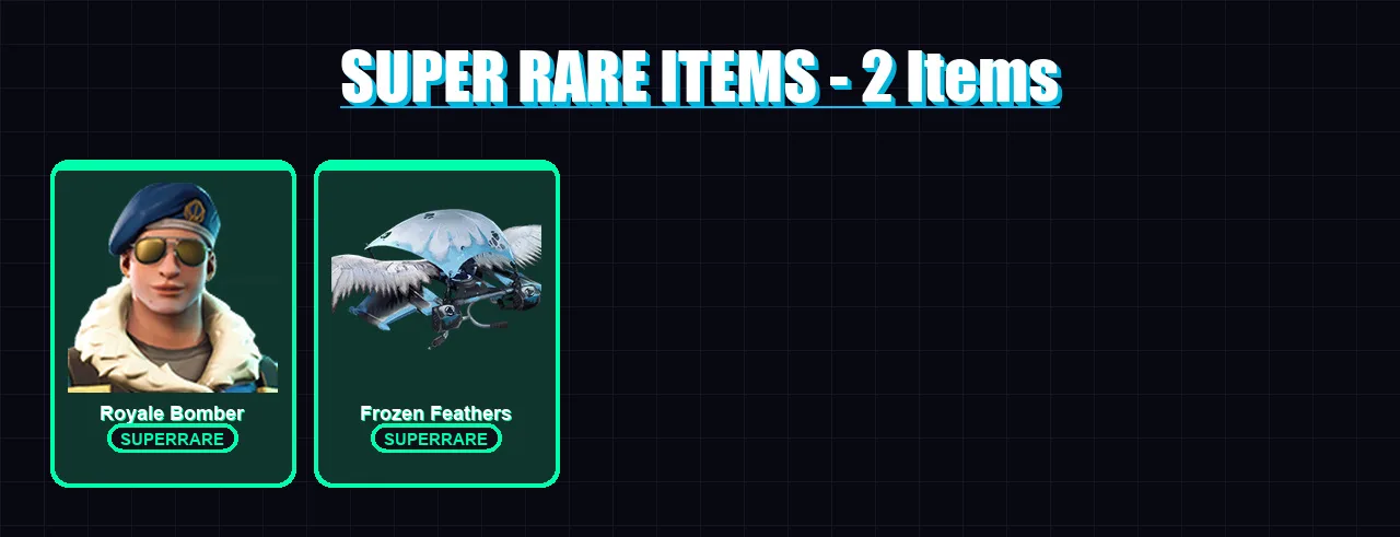 [PC/XBOX/PSN] | Royale Bomber | Hybrid | The Scientist | Rox | Blackheart | 39 skin | 40 pickaxe | 80 emote | 45 glider | Lv944