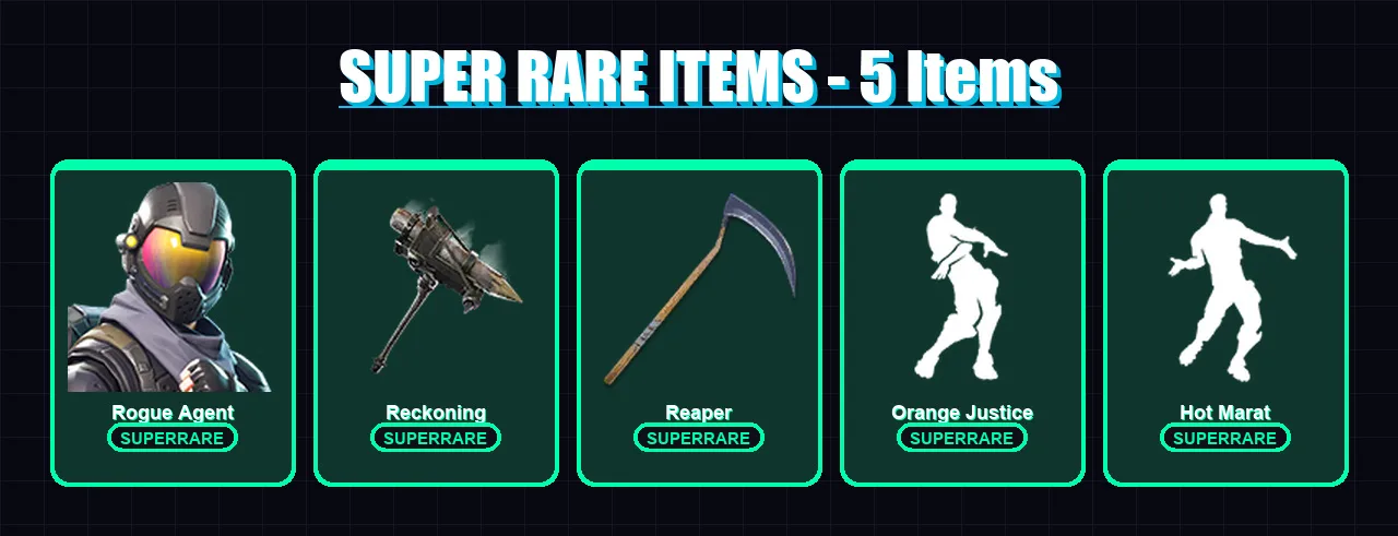 [PS4/PS5/XBOX/PC] | Rogue Agent | Lynx | Rox | Hybrid | Omega | 39 skin | 33 pickaxe | 50 emote | 49 glider | Lv672