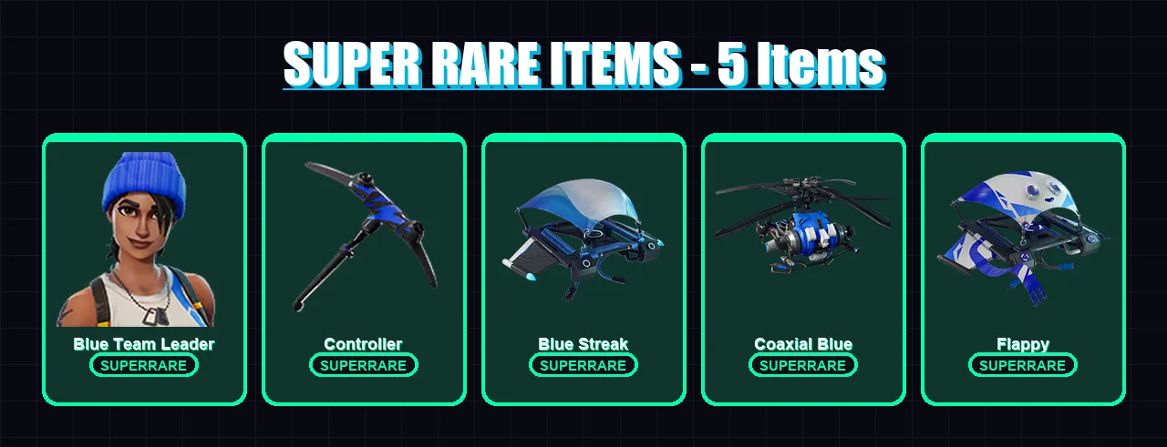 [PS4/PS5/XBOX/PC] | Blue Team Leader | Malik | Snap | Adira | Evie | 7 skin | 13 pickaxe | 8 emote | 14 glider | Lv212