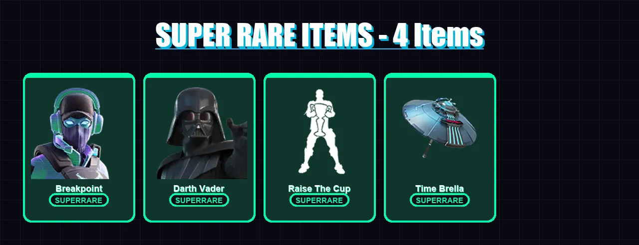 [PC/PSN] | Breakpoint | Darth Vader | Spire Assassin | Fusion | Eternal Knight | 227 skin | 283 pickaxe | 192 emote | 240 glider | Lv2891 — Fortnite account