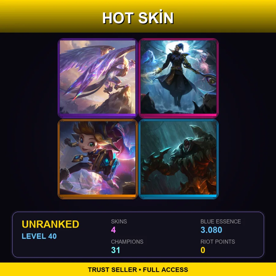 EUNE | Lv40 | Unranked | 4 Skin | 31 Champ — Victorious Anivia