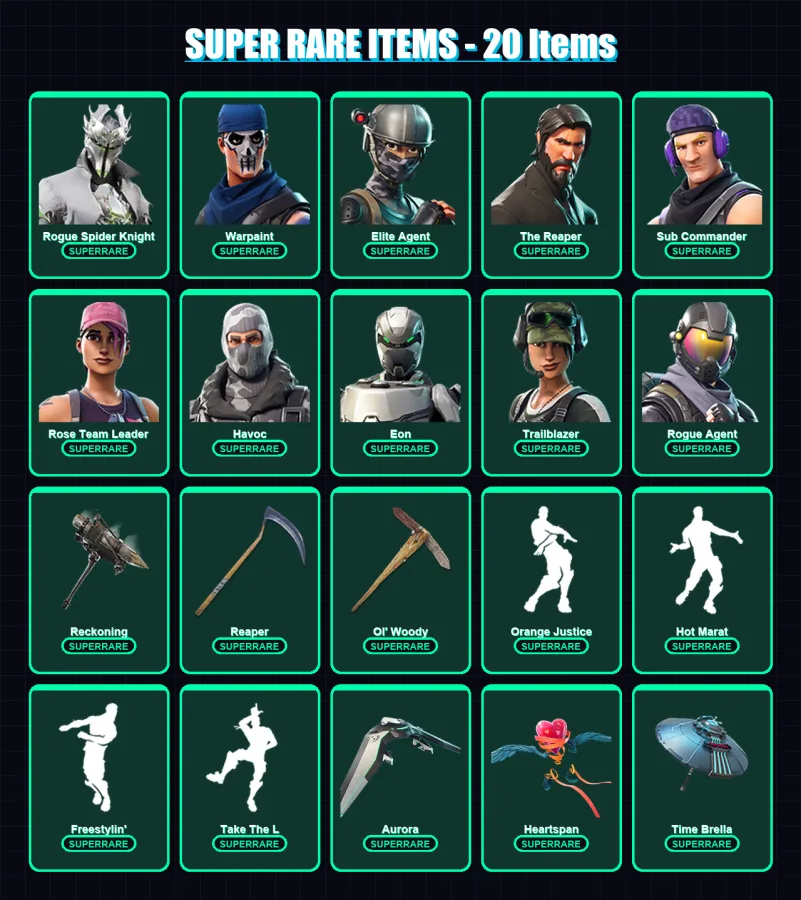 [PS4/PS5/XBOX/PC] | Rogue Spider Knight | Warpaint | Elite Agent | 116 skin | Lv1153
