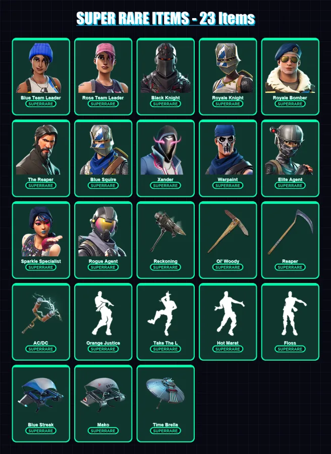 [PC/XBOX/PSN] | Blue Team Leader | Rose Team Leader | Black Knight | 131 skin | Lv1388