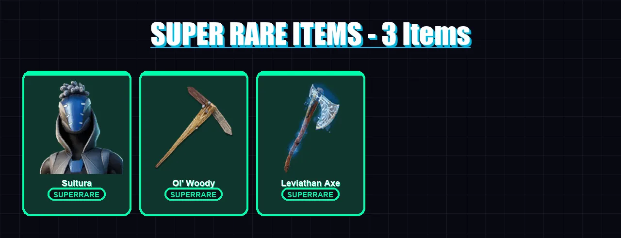 [PS4/PS5/XBOX/PC] | Sultura | Spire Assassin | Predator | Alli | Twyn | 125 skin | 149 pickaxe | 110 emote | 112 glider | Lv1933 — Fortnite account