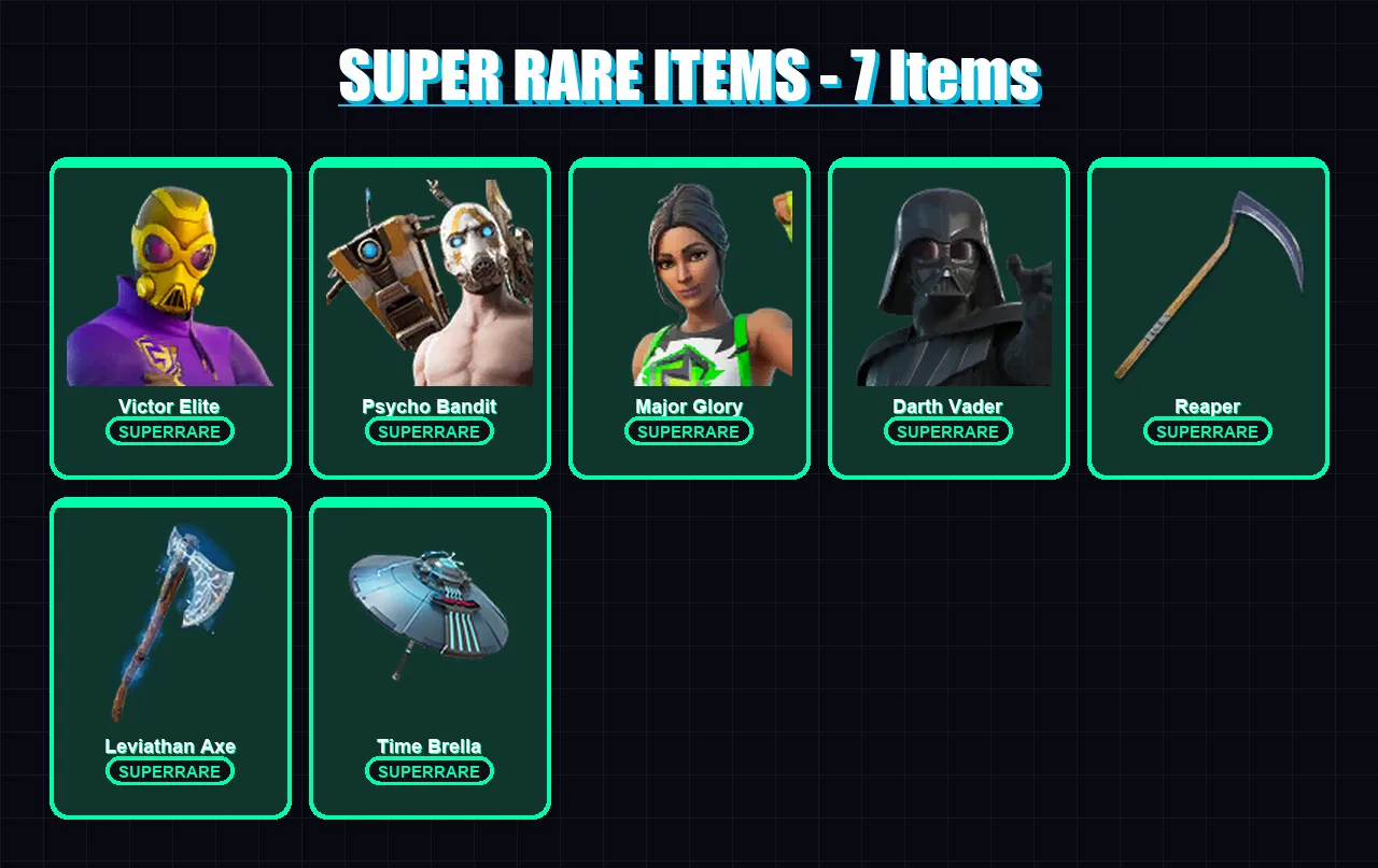 [PC/XBOX/PSN] | Victor Elite | Psycho Bandit | Major Glory | Darth Vader | Frozen Raven | 348 skin | 220 pickaxe | 159 emote | 136 glider | Lv2196 — Fortnite account