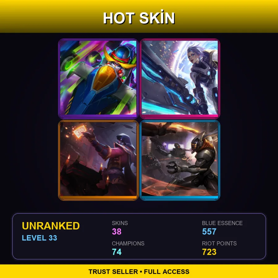 EUNE | Lv33 | Unranked | 38 Skin | 74 Champ — Shockblade Shen