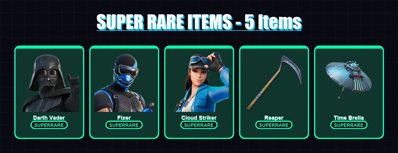 [PC/XBOX] | Darth Vader | Fixer | Cloud Striker | Fade | Zeus | 167 skin | 201 pickaxe | 156 emote | 163 glider | Lv2690