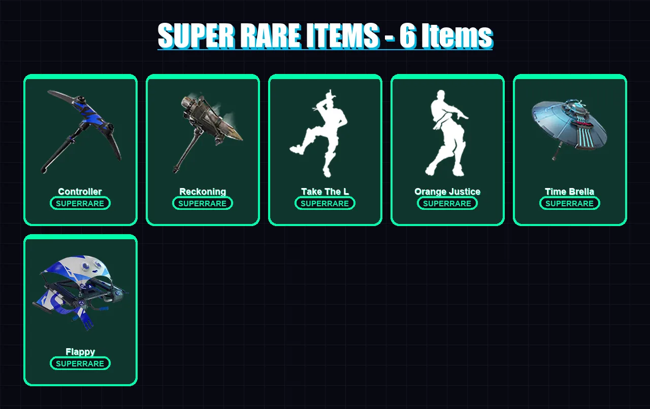 [PS4/PS5/XBOX/PC] | Zenith | Mandalorian | Blaze | Midas | Raz | 167 skin | 186 pickaxe | 139 emote | 168 glider | Lv2198