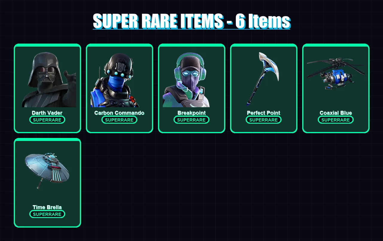 [PS4/PS5/XBOX/PC] | Darth Vader | Carbon Commando | Breakpoint | 160 skin | Lv3206