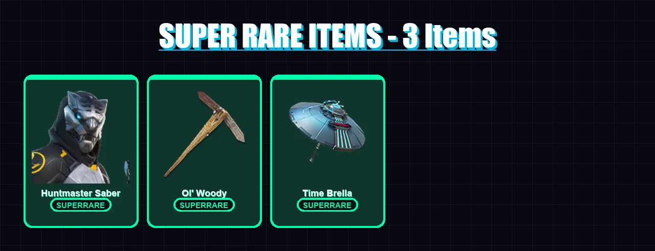 [PC] | Huntmaster Saber | Frozen Love Ranger | Frozen Red Knight | Valeria | Spectra Knight | 96 skin | 103 pickaxe | 90 emote | 65 glider | Lv815