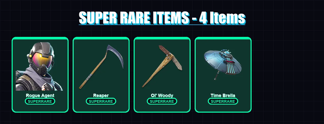 [PS4/PS5/XBOX/PC] | Rogue Agent | Omegarok | Kymera | Twyn | Spire Assassin | 334 skin | 364 pickaxe | 274 emote | 231 glider | Lv3623