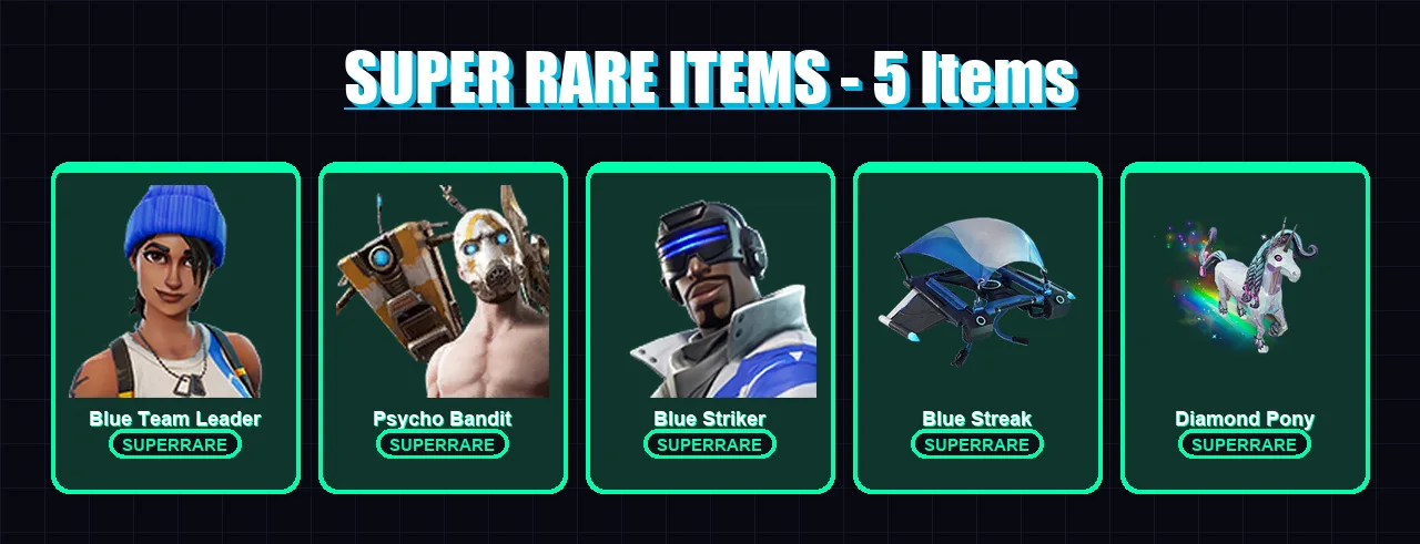 [PC/XBOX/PSN] | Blue Team Leader | Psycho Bandit | Blue Striker | Peter Griffin | Yuki Yubari | 13 skin | 18 pickaxe | 10 emote | 13 glider | Lv180