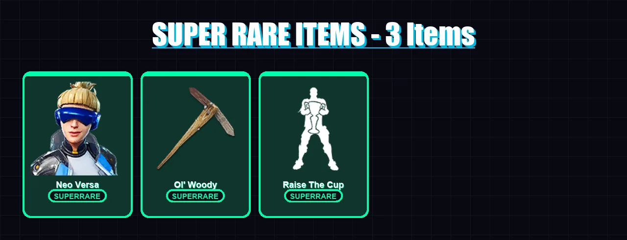 [PS4/PS5/XBOX/PC] | Neo Versa | Midas | Spire Assassin | Menace | Fusion | 54 skin | 61 pickaxe | 63 emote | 54 glider | Lv787